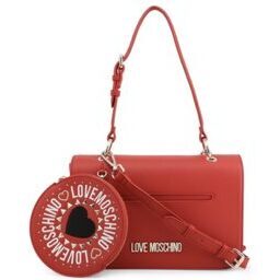 Rote Damen Handtasche Love Moschino