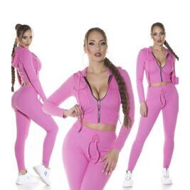 PINK SEXY LOUNGEWEAR 2 PIECE SET