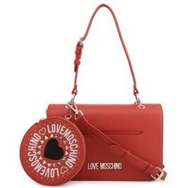 Rote Damen Handtasche Love Moschino