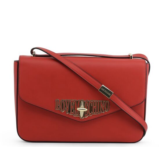 Rote Damen Handtasche Love Moschino